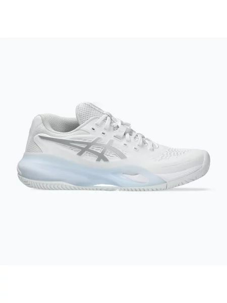 Buty do tenisa ASICS Gel-Resolution X Clay W white/pure silver białe