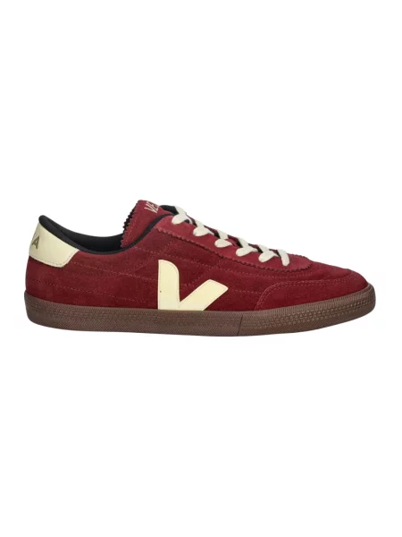 Veja sneakersy skórzane Panenka bordowy czerwone