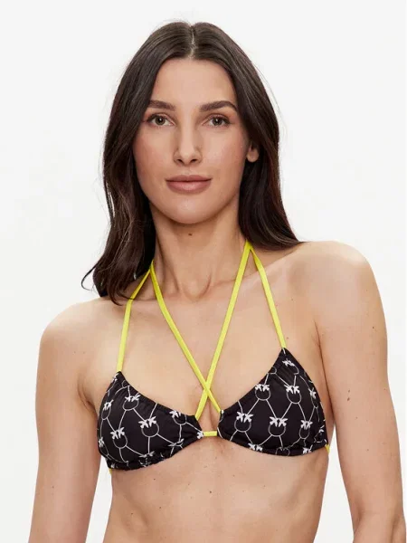 Pinko Bikini partea de sus Brughiera negru