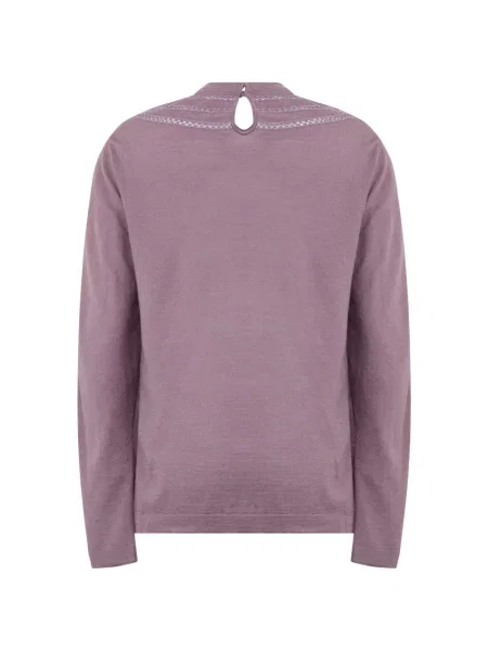 Lung pulover Alberta Ferretti violet