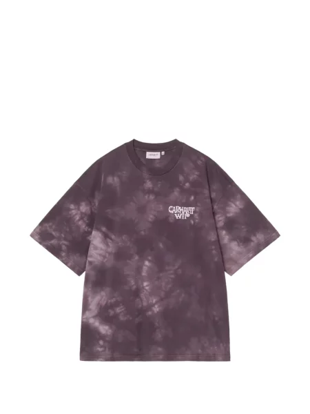 Tricou Carhartt Wip cu legături violet