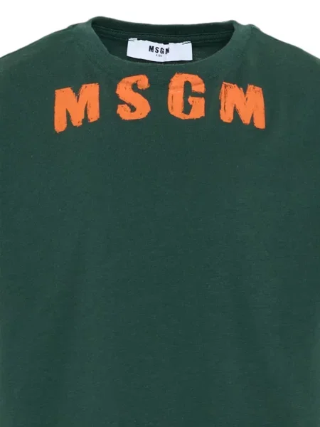 Koszula dziecięca Msgm zielona