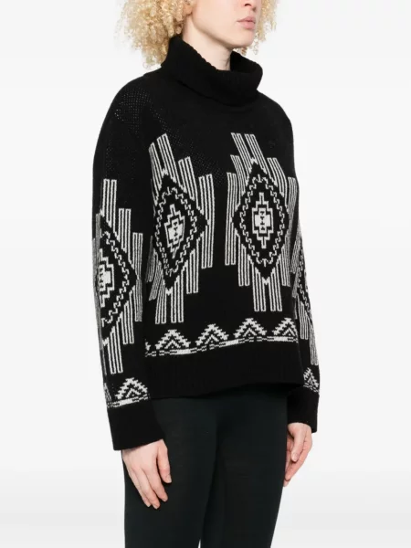 Pulover We Norwegians negru