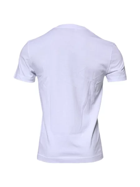 Tricou Dolce & Gabbana cu autograf alb