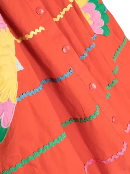 Spódnica dziecięca Stella Mccartney pomarańczowa