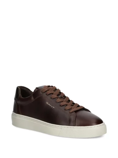Fűzős csipkés sneaker Gant barna