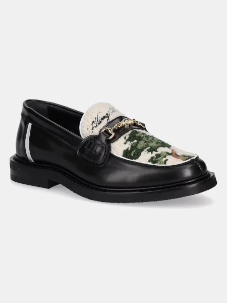Mokasini Filling Pieces Loafer Bonsai črna