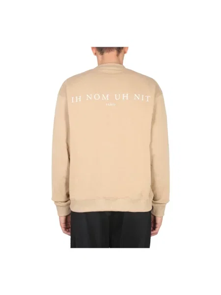 Bluza nierozpinana Ih Nom Uh Nit beżowa