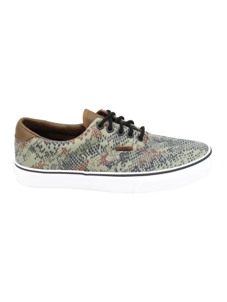 Sneakersy Vans w wężowy wzór zielone