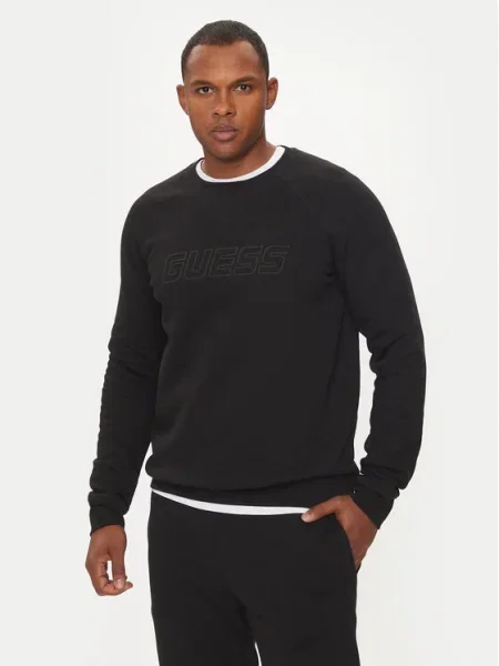 Guess Суитшърт New Adwin черен