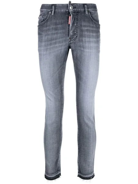 Skinny fit traperice Dsquared2 siva