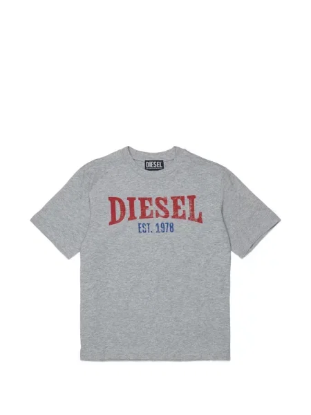 Koszulka dziecięca Diesel szara
