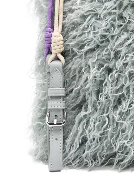 Geantă plic Twinset cu bretele gri