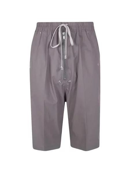 Șnur de strângere pantaloni scurți Rick Owens gri
