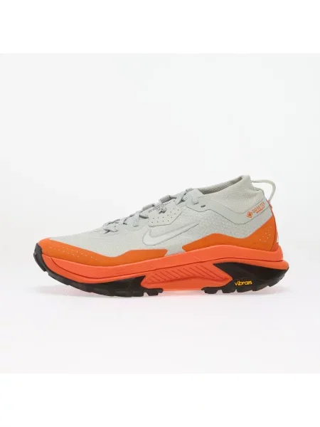 Sneakers Nike ACG Zegama Trail GORE-TEX Light Silver/ Summit White-Safety Orange EUR 43 alb