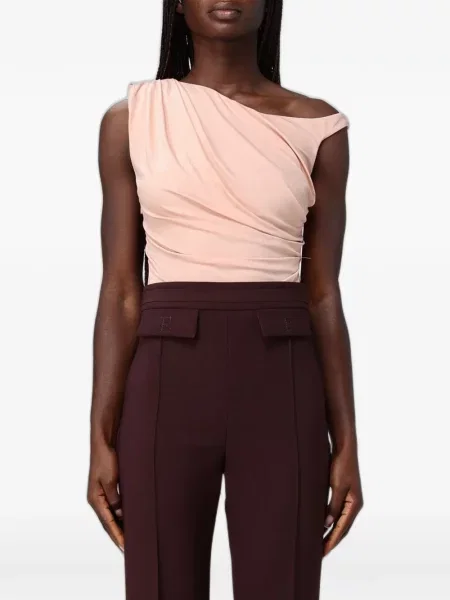 Body Elisabetta Franchi asimetric drapat