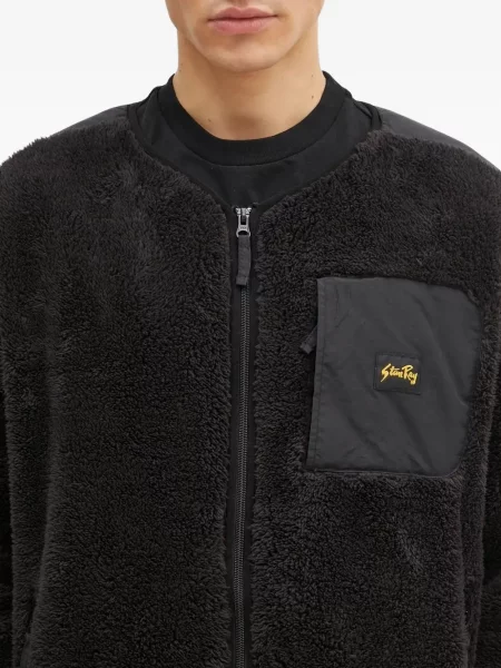 Geacă Stan Ray din fleece negru