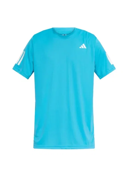 Tricou Adidas cu dungi tenis din dantelă negru