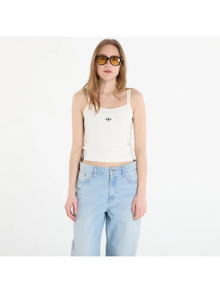 Tílko adidas Layered Tank Off White/ Off White L bílé