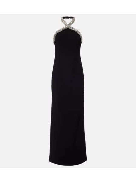 Rochie Simkhai cu gât halter negru
