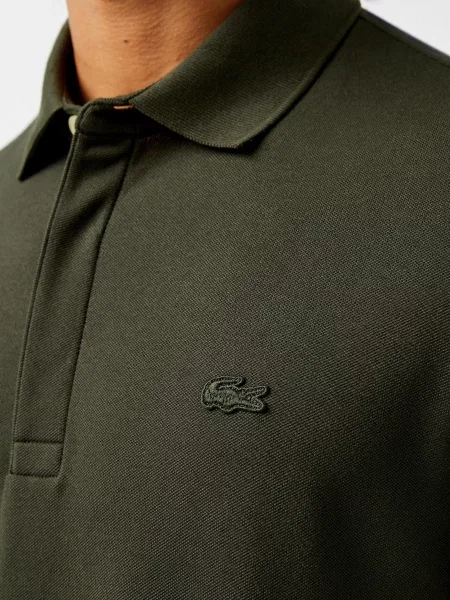 Поло Lacoste хаки