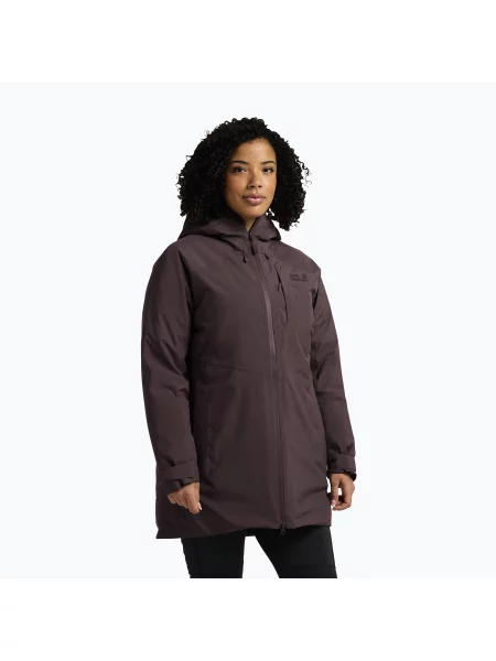 Geacă cu puf pentru femei Jack Wolfskin Icecape 2L Down Ins Rds sheer plum