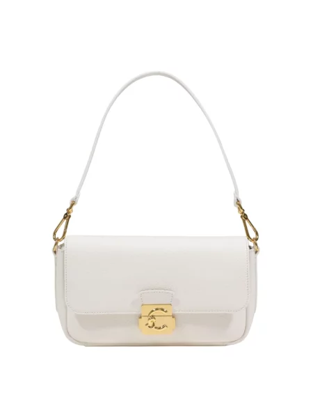 Nerka Coccinelle skórzana beżowa