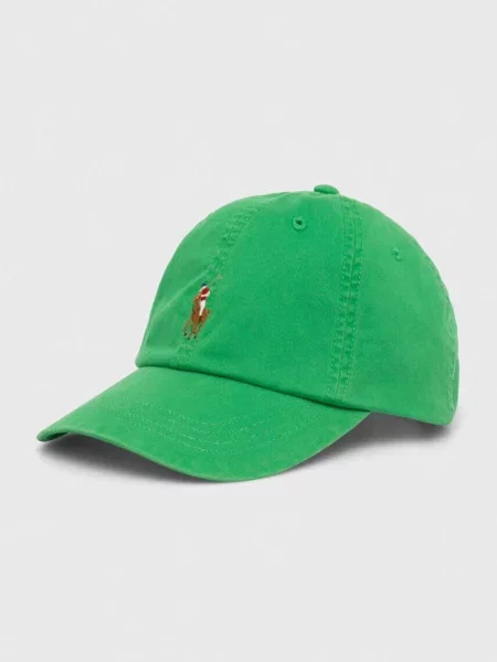 Polo Ralph Lauren șapcă uni verde