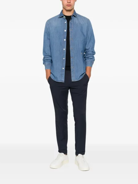 Pantaloni Incotex albastru