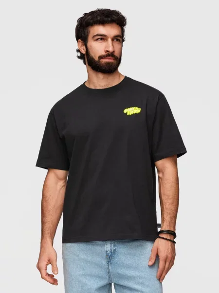 Tricou Ombre negru