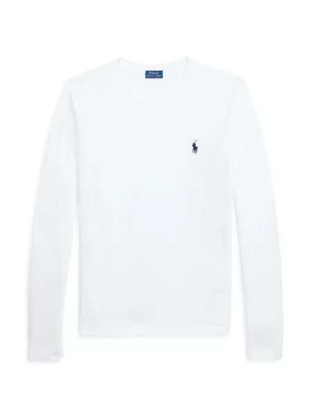 Polo Ralph Lauren Tricou KNIT-T-SHIRT' alb