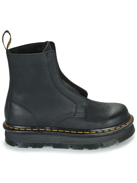 Botine Dr. Martens din dantelă negru