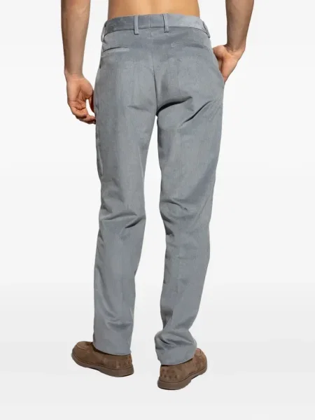 Pantaloni Etro de catifea cord albastru