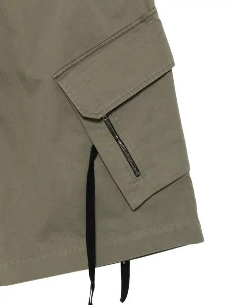 Kratke hlače kargo Isabel Benenato zelena