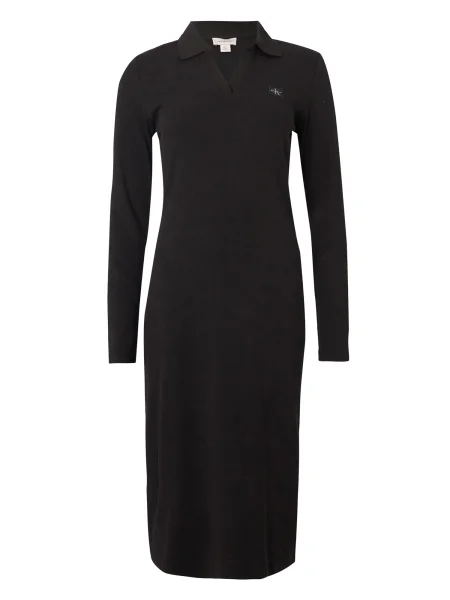 Calvin Klein Jeans Rochie tricotată negru