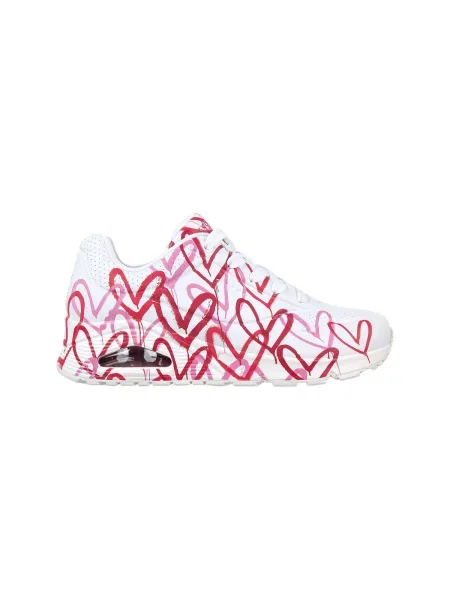 Pantofi Skechers alb