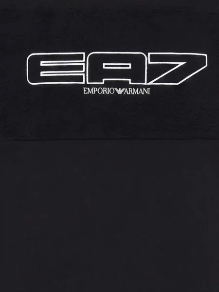 Hanorac Ea7 Emporio Armani cu imagine negru