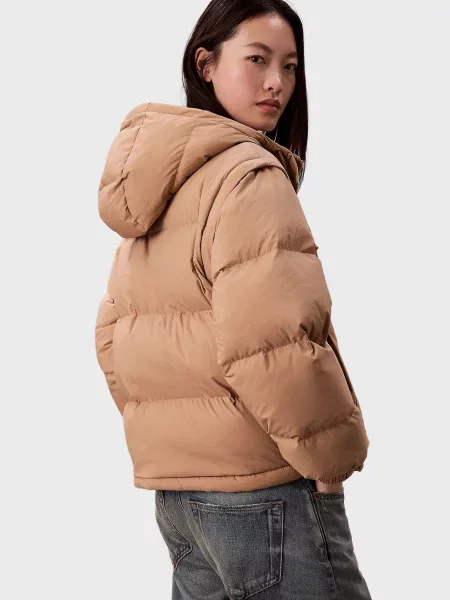 Джинсова куртка Calvin Klein Jeans бежева