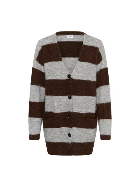 Dzianinowy sweter Saint Tropez szary