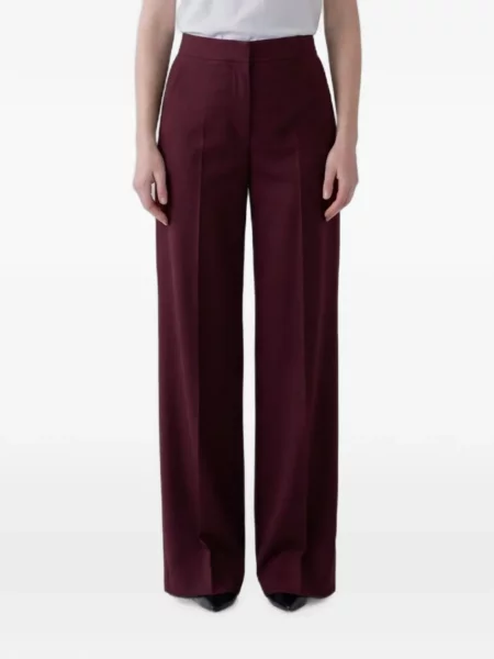 Pantaloni Max Mara roșu