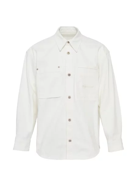 Яке Wooyoungmi на цветя с принт бяло