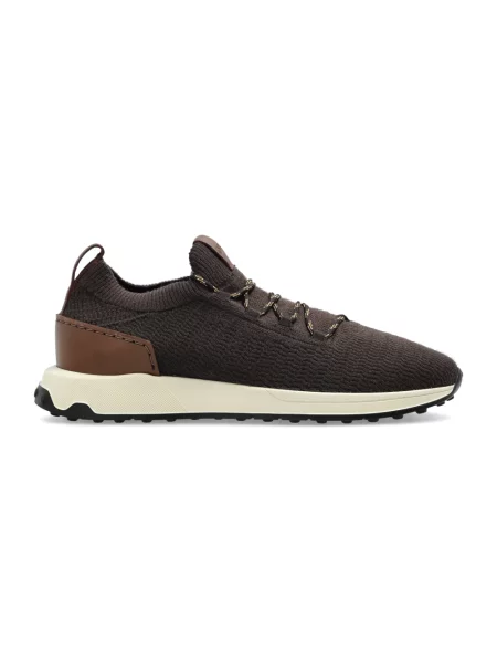 Buty do biegania Tod's skórzane do biegania brązowe