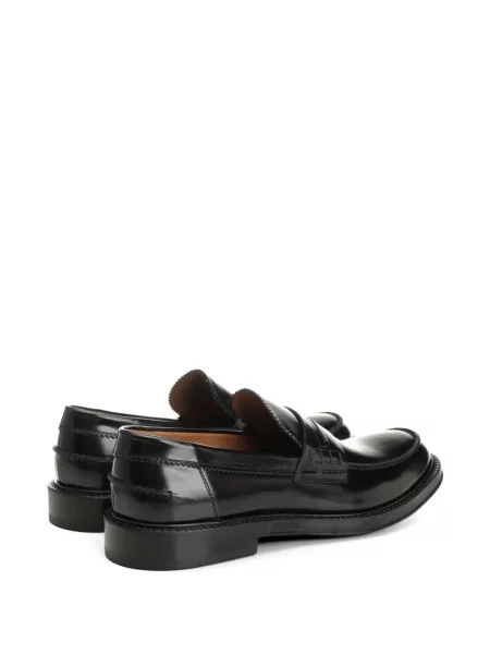 Pantofi loafer Corvari din piele negru