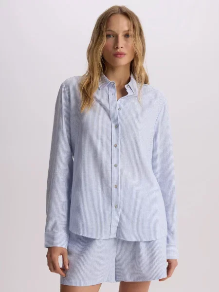 Сорочка DIVERSE мультиколор льон/віскоза