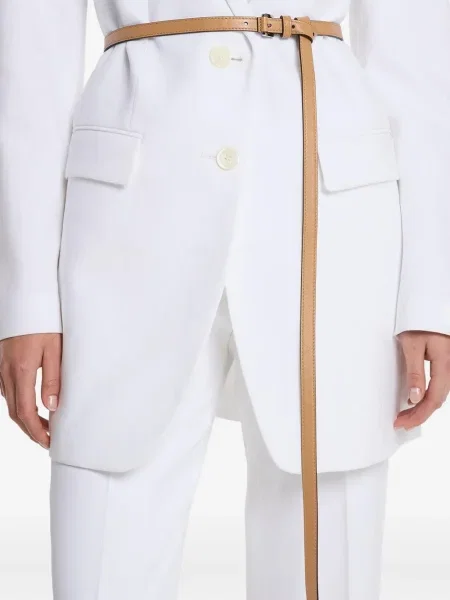 Curea Michael Kors Collection cu paiete de costum plisată negru