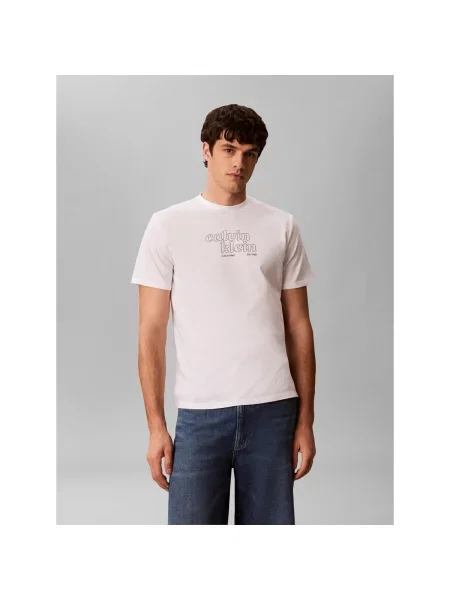 Majica Calvin Klein Jeans bijela