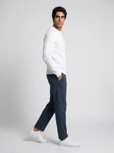 HUGO Pantaloni trening Se Bend Bleumarin albastru