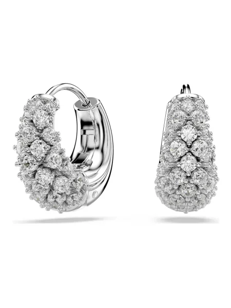 Kolczyki Swarovski białe