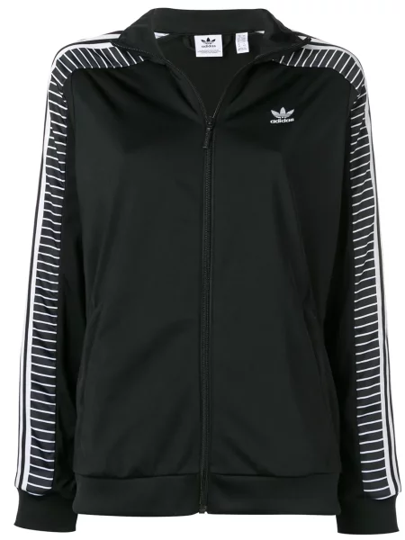 Geacă Adidas alergare negru
