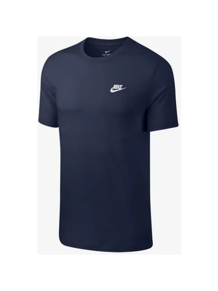 Koszulka damska Nike Sportswear z krótkim rękawem granatowa S niebieska